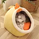 Acogedora área de dormir para gatos