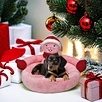 Christmas style Dog Nest