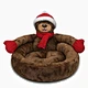 Christmas style Dog Nest