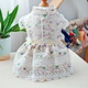 Dogs  Luxurious Wedding Princess Dress