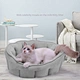 Beck Shape Plush Cat Bed