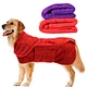 Adjustable Dog Bathrobe