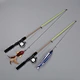 Cat Toy Stick Retractable Rod Fish