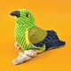 Pet Parrot Bird Shape Molar Toy