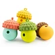 Pine Cone Design Silicone Dog Chew Toy