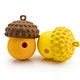 Pine Cone Design Silicone Dog Chew Toy
