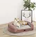 Soft dog bed cushion