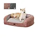Soft dog bed cushion