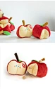 Apple shape cute soft  Dog Toy