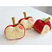 Apple shape cute soft  Dog Toy