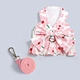 Pet Clothes Bowknot Harness Leash Set