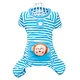 Pet Winter Soft Striped Pocket