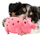 Pig Squeaky Dog Toy