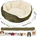 Round Short Plush Mat