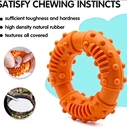 Doughnut Shape Throw Hoops Dog Chew Toy