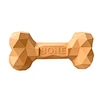 Dog Chew Bone Shape Toothbrush Teeth Cleaning TPR Toys