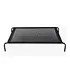 steel-framed elevated dog bed