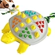 Tortoise-Shaped Dog Chew Toy