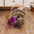 Pet Collapsible Tube Toy