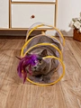 Pet Collapsible Tube Toy