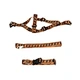 Dog Fashion Harness Leash Collar Set