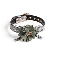 Pet Collar Flower Bowknot