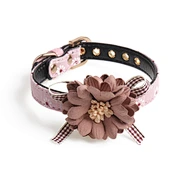 Pet Collar Flower Bowknot