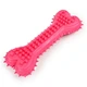 Bone Shape TPR Rubber Teeth Cleaning Dog Toy
