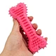 Bone Shape TPR Rubber Teeth Cleaning Dog Toy