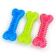 Bone Shape TPR Rubber Teeth Cleaning Dog Toy