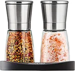 Modetro stainless steel salt and pepper shakers