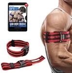BFR BANDS Blood Flow Restriction Bands, Exercise Straps for Occlusion Training, Gym Workout & Weight Lifting, Resistance Bands Help Increase Muscle Mass in Women & Men