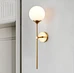 glass sconce wall light for home