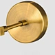 golden wall mounted light base