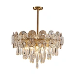 teardrop chandelier for kitchen island