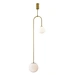 spherical ball light with modern led pendant