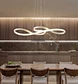 led musical notes chandelier for restaurant