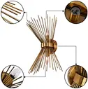 golden room decoration led wall lights