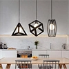 industrial metal cage pendant chandeliers