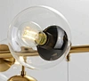 nordic pendant lamp in gold finish