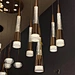 stair pendant light in various colors