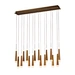 acrylic design stair pendant light