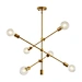minimalist led chandelier for home decor