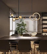 statement design pendant light for dining room