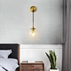 globe wall light for bedroom decor