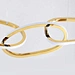 modern led pendant light hardware details