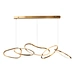 sophisticated oval pendant light for dining areas