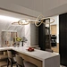 contemporary modern led pendant light ideal for high ceilings