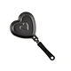 HEART PAN W/ BLACK HANDLE