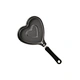 HEART PAN W/ BLACK HANDLE